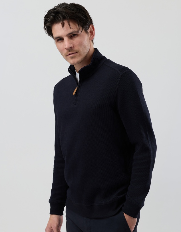 Wayver - French Rib Half Zip