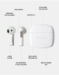 Sudio - N2 - True Wireless Bluetooth In-Ear Headphones/Earbuds