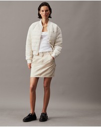 Calvin Klein Jeans - High Rise Denim Mini Skirt