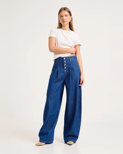 Rolla's - Balloon Barrel Jeans - Nolita Rinse