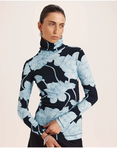 SABA - Verdisa Rib Long Sleeve Top