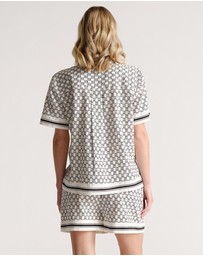 Decjuba - D-Luxe Monogram Shorts