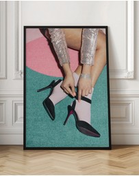 Olive et Oriel - Getting Ready Green III Art Print