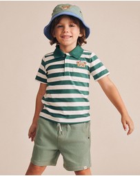 Huxbaby - Peekaboo Hux Polo Tee - Babies-Kids