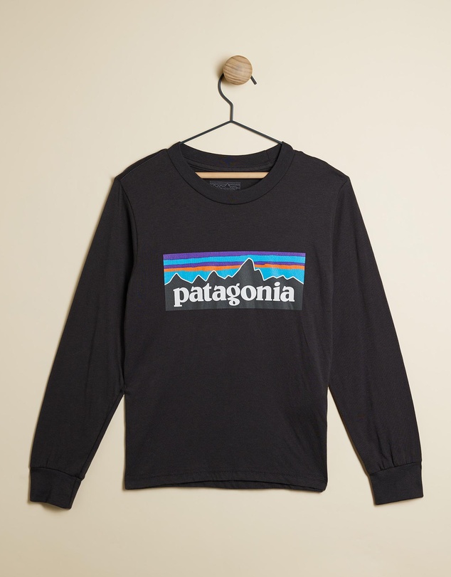 Patagonia - Long-Sleeve P-6 Logo T-Shirt - Kids