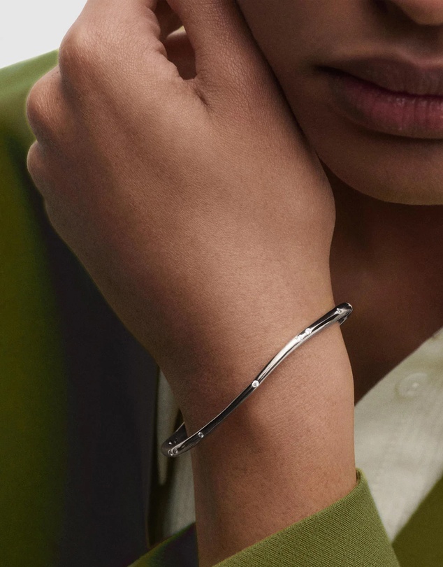 PDPAOLA - Air Silver Bangle