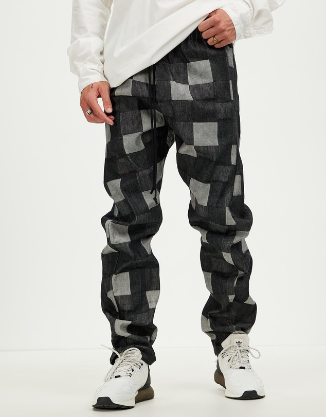 Surrounded By Ghosts - The Vanadium Denim Drawstring Pants