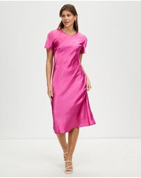 Third Form - Crush Bias Tee Midi Dress
