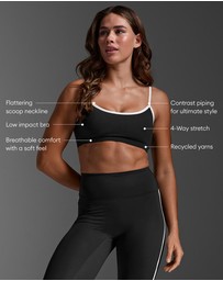 2XU - Fluid Contrast Strappy Bra