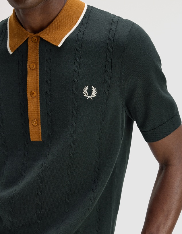 Fred Perry - Cable Knit Shirt
