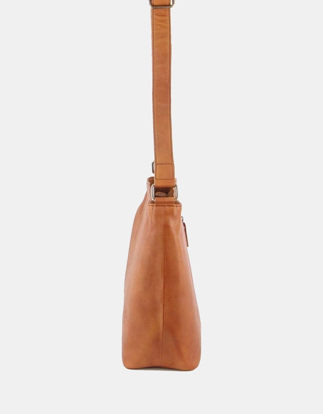 Milleni - Milleni Ladies Nappa Leather Crossbody Bag