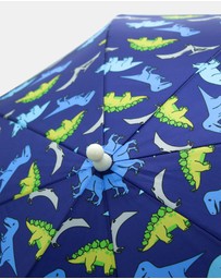 Morgan & Taylor - Dinosaur Kids Umbrella in Navy Blue