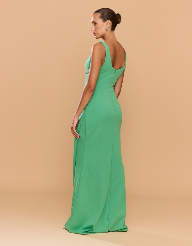 CATHERINE FERRARO - Elena Square Neck Gown