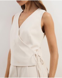 Atmos&Here - Freida Wrap Vest Top