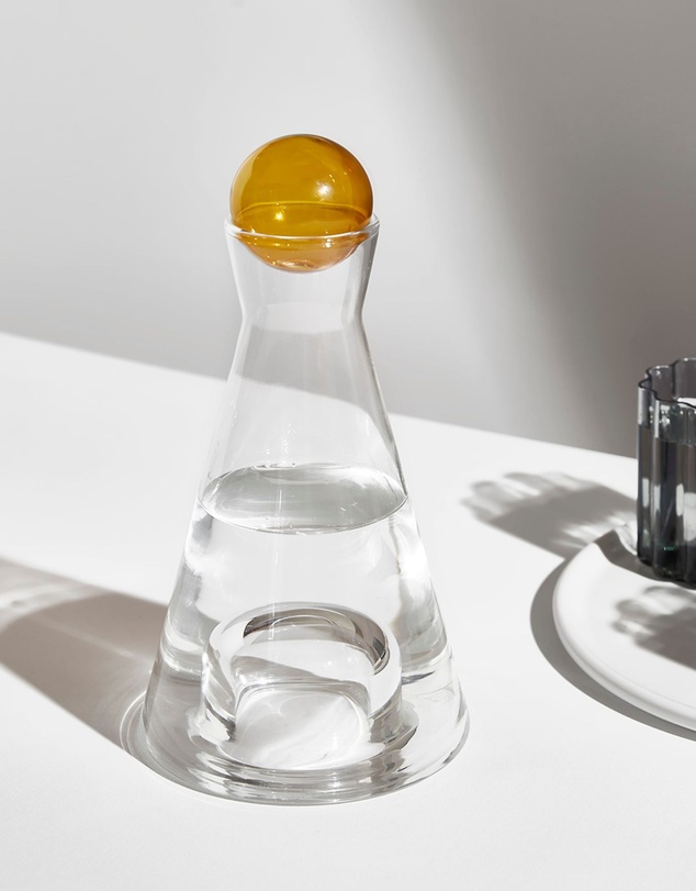 Fazeek - Vice Versa Carafe - Clear and Amber