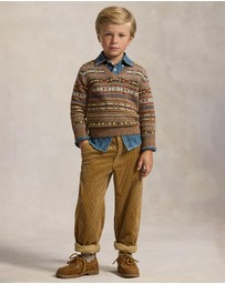 Polo Ralph Lauren - Bedford Straight Fit Corduroy Pants - ICONIC EXCLUSIVE - Babies-Kids