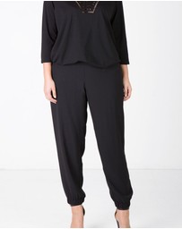 Love Your Wardrobe - Cuffed Pull On Pants