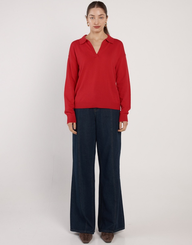 Fate + Becker - Solenne Polo Knit