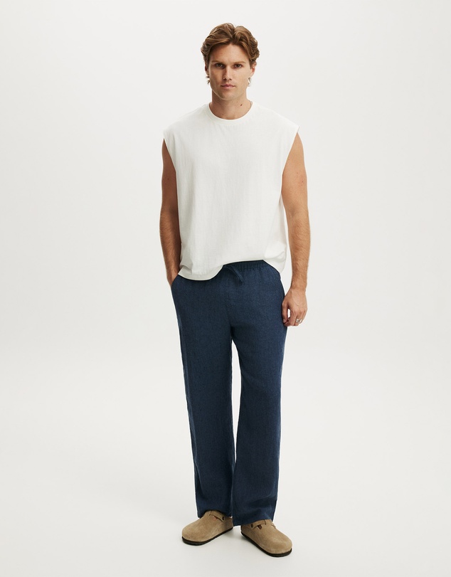 Cotton On - Baggy Linen Pant