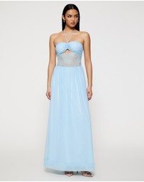 Lover - Isla Lace Halter Maxi Dress