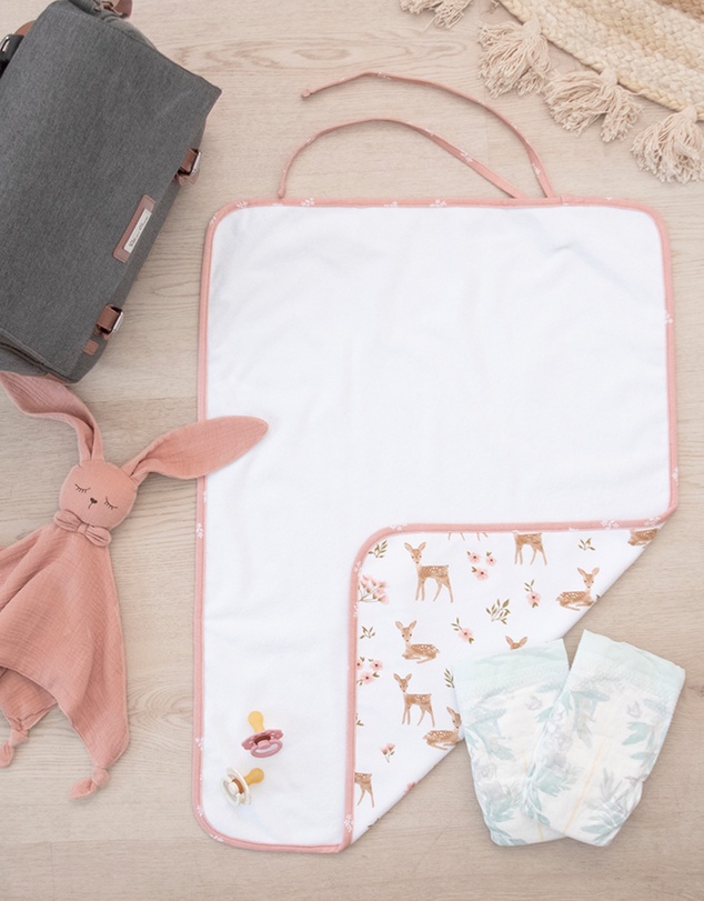 Living Textiles - Travel Change Mat - Sophia Garden