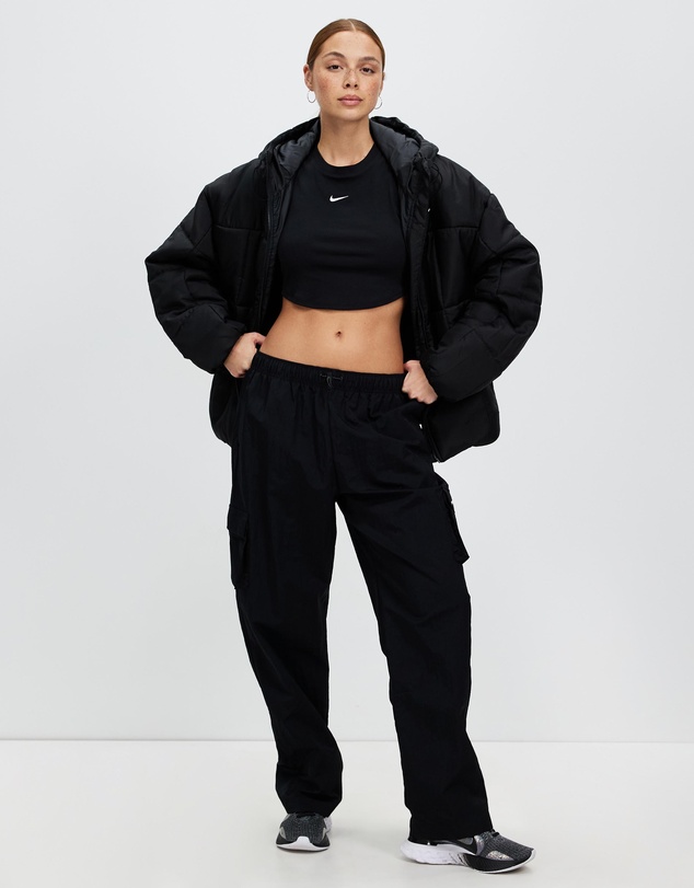 Nike - Sportswear Essential High-Rise Woven Cargo Pants