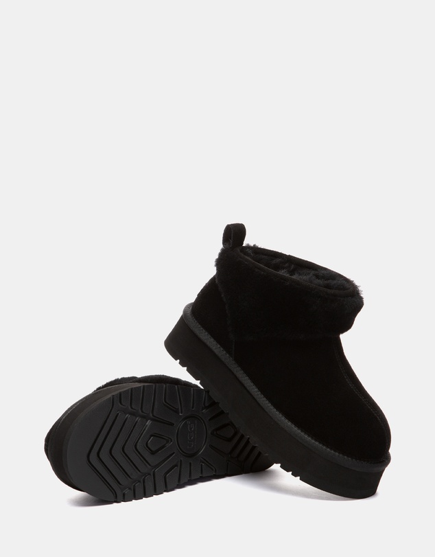 EVERAU - Australian Shepherd Ugg Eirwen Platform Cow Suede Upper UGG Boots