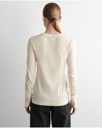 COS - Cotton-Jersey Long-Sleeve Top