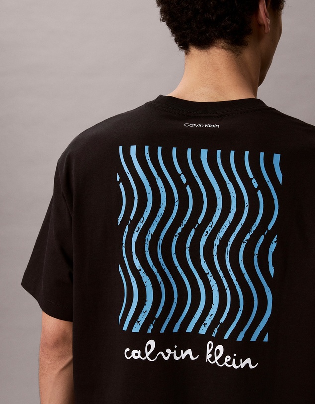 Calvin Klein Jeans - Line Logo Graphic Relaxed T‑Shirt