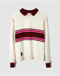 Damson Madder - Olina Placement Stripe Rugby