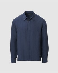 rag & bone - Dalton Jacquard Long Sleeve Shirt