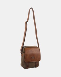 Pierre Cardin - Pierre Cardin Canvas Cross Body Bag