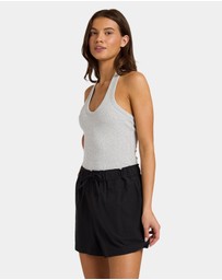 Roxy - Womens Place To Be Linen Shorts