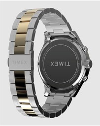 TIMEX - Men's Dress Chronograph 43mm Stainless Steel Bracelet Watch