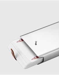 Georg Jensen - Sky Playing Cards and Flask Set