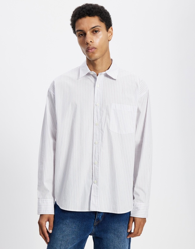 Jack & Jones - Meadows Poplin Stripe Shirt
