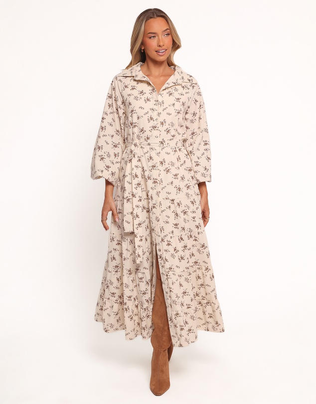 Lincoln Long Sleeve Maxi Dress - Floral by Petal & Pup Online | THE ICONIC  | Australia