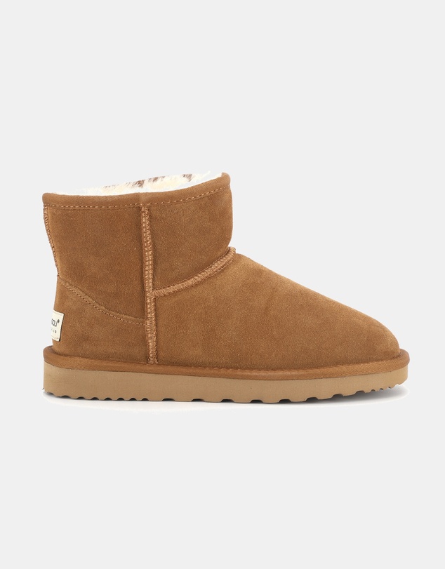AusWooli Ugg Boots - Bondi Sheepskin Signature Short Ankle Boots