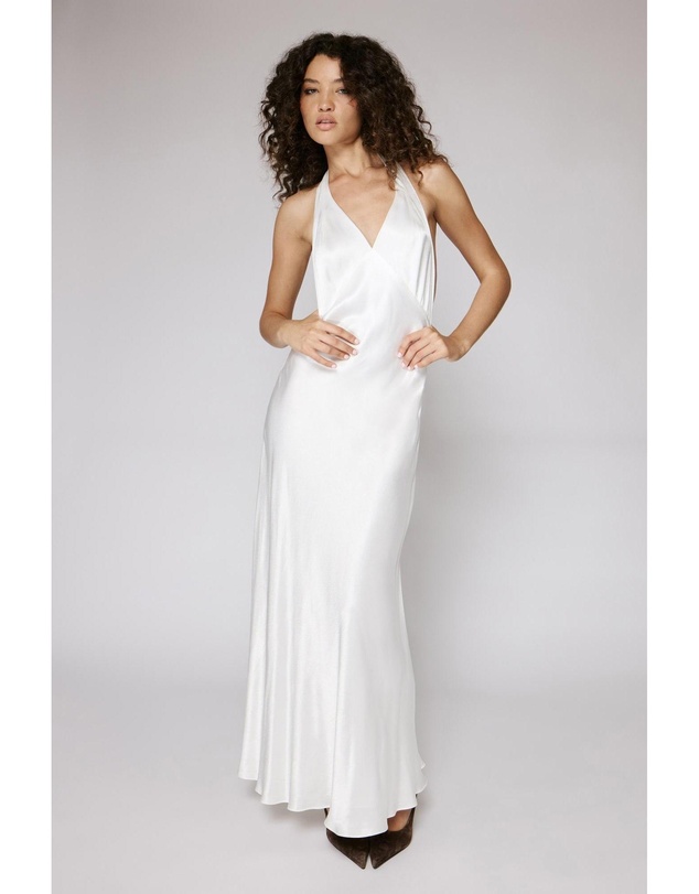 Bardot - Thena Halter Neck Maxi Dress