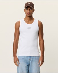 Les Deux - Arthur Logo Rib Tank Top