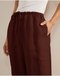 AERE - Marleigh Linen Relaxed Pants