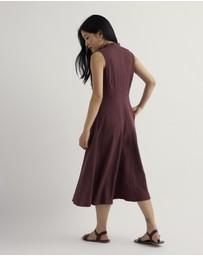 Seasalt - Sleeveless Carved Wood Dress