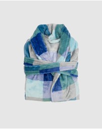 Bambury - Charlie Checkered Ultraplush Robe
