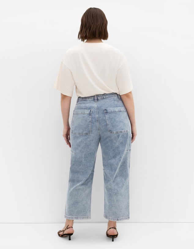 City Chic - Harley Fit Hazel Barrel Leg Jean