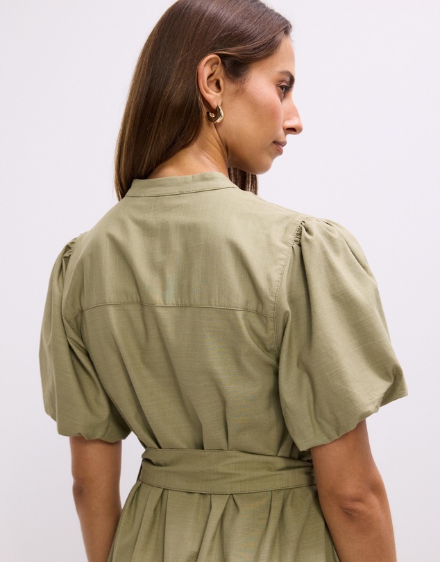 The Fated - Karla Puff Sleeve Mini Dress