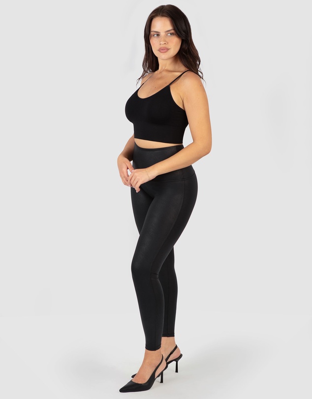 B Free Intimate Apparel - Faux Leather Leggings