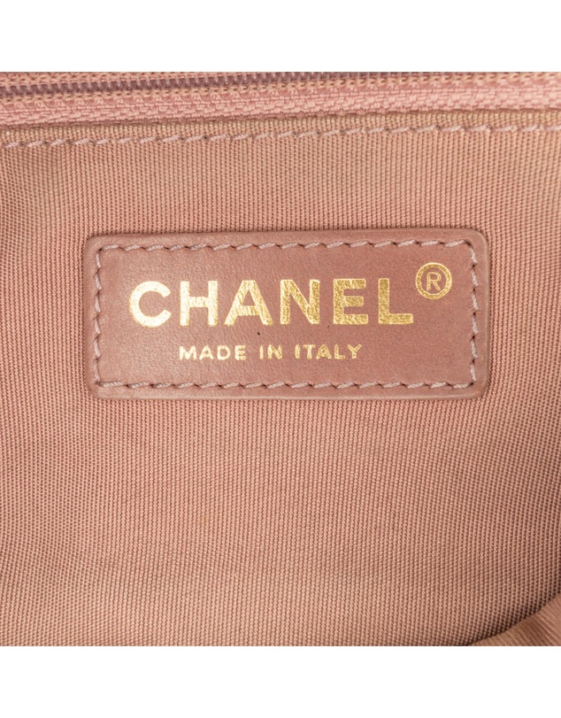 Chanel - Pre-Loved Mini Rectangular Chevron Lambskin Chain Around Flap