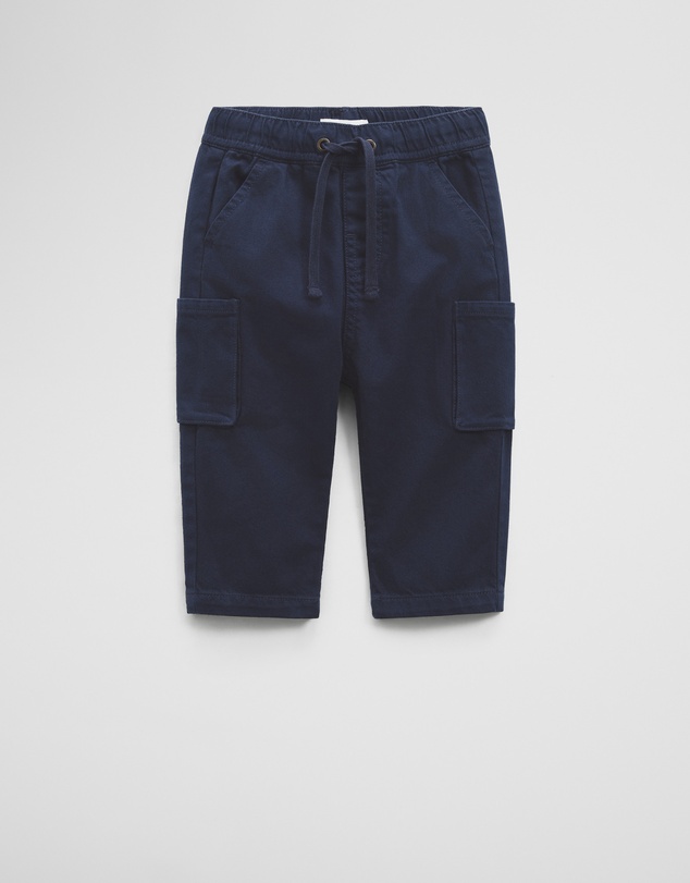 Country Road - Australian Cotton Blend Relaxed Pull-on Pant