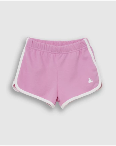 GAP - French Terry Dolphin Hem Shorts - Babies-Kids