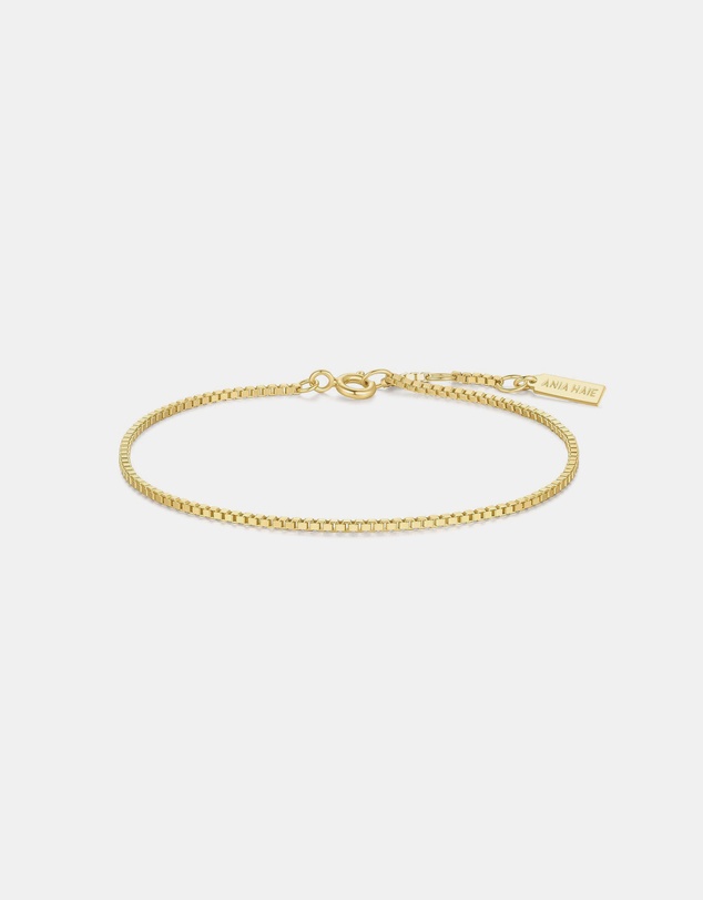 Ania Haie - Ania Haie Gold Box Chain Bracelet